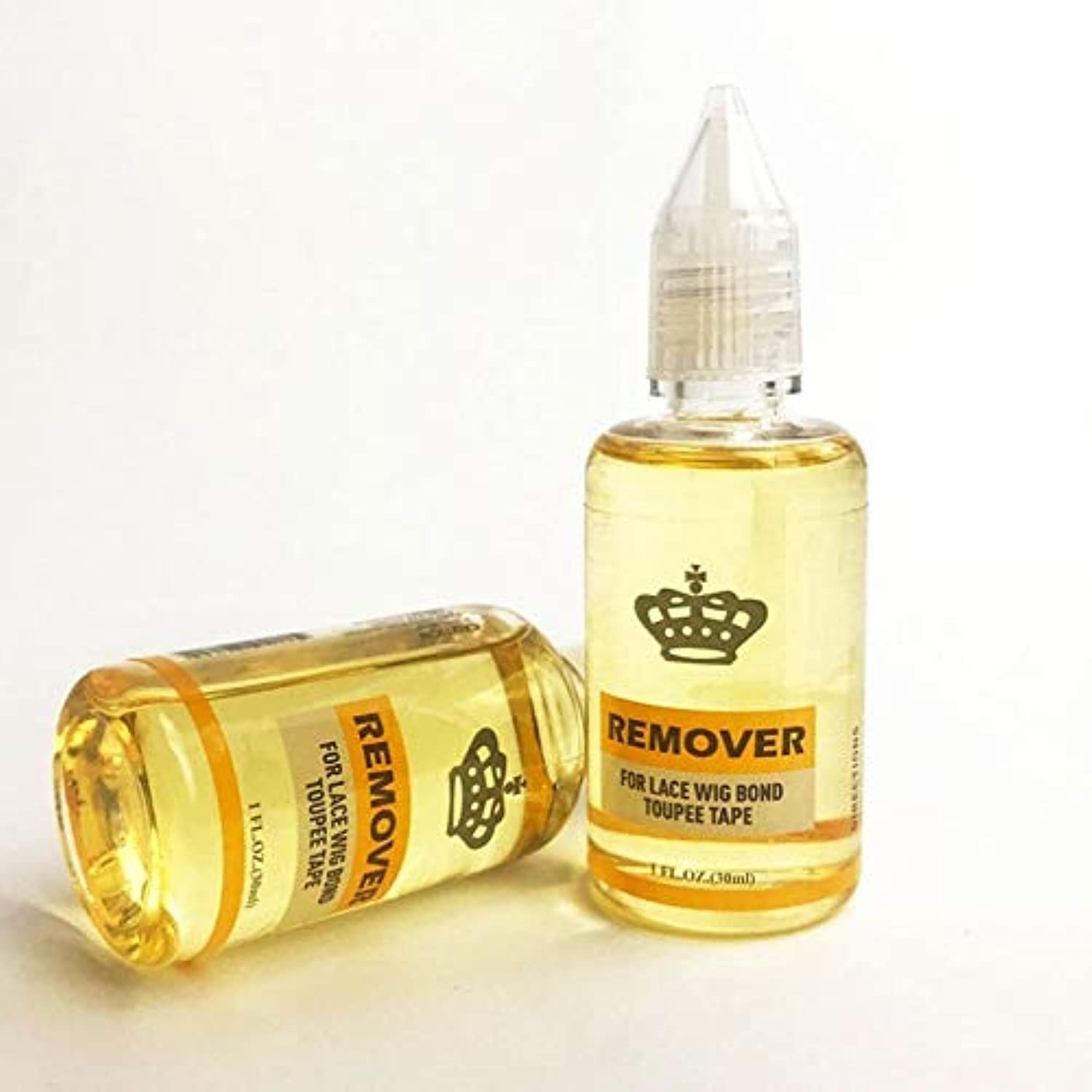 Gentle Hair Extension and Wig Glue Remover – Non-Toxic, Citrus-Scented 1 Fl Oz