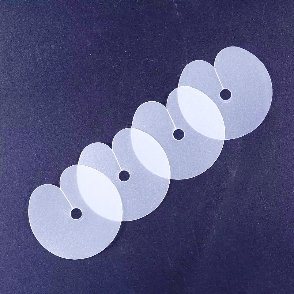 Heat Fusion Clear Scalp Protector Disk Without Scale