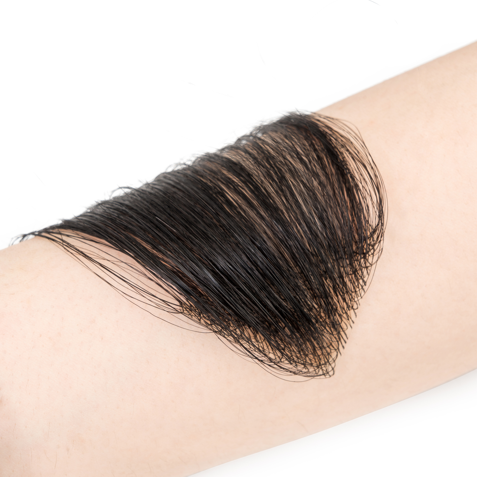 Temple Hair Patches Human Hair Pieces Skin PU Cover-Up Frontal Hairline Toupee