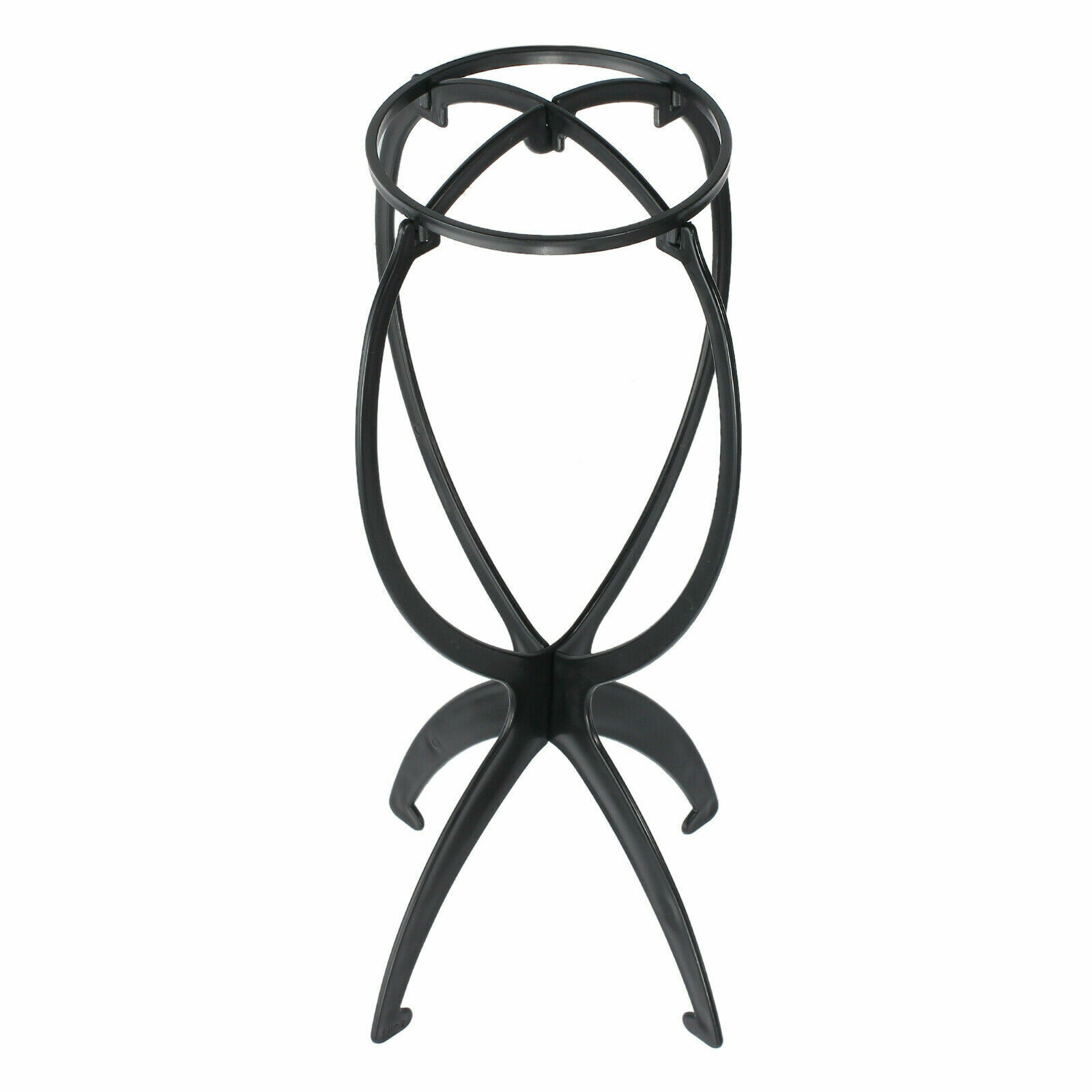 3PCS Wig Display Stand Mannequin Dummy Head Hat Cap Hair Holder Foldable Tools