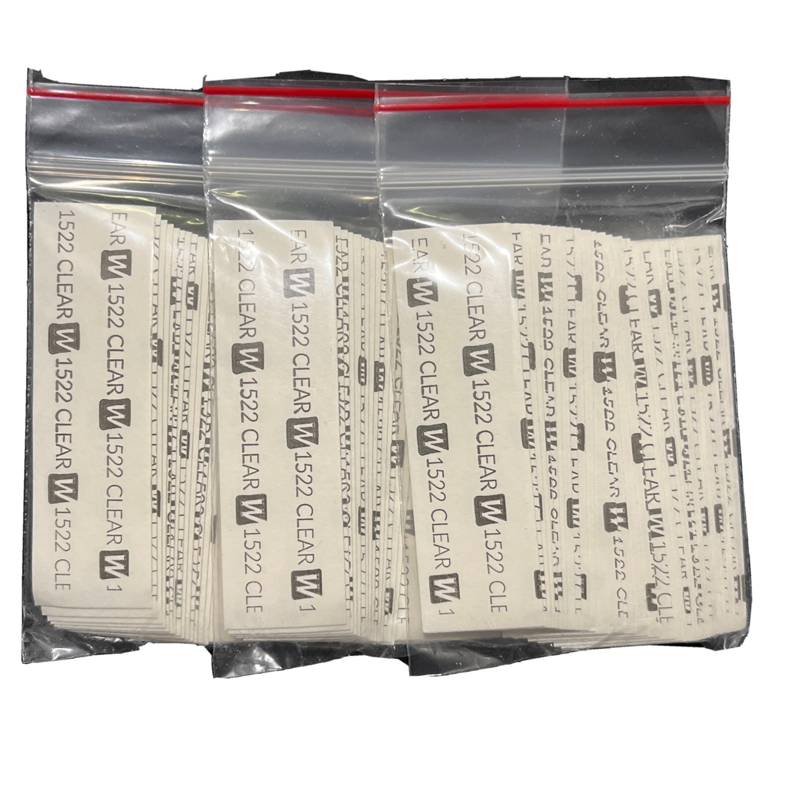 Walker 3M 1522-108 Pc 1″ x 3″-Straight 3-Pack-Hairpiece Tape-Poly Wig System-NEW