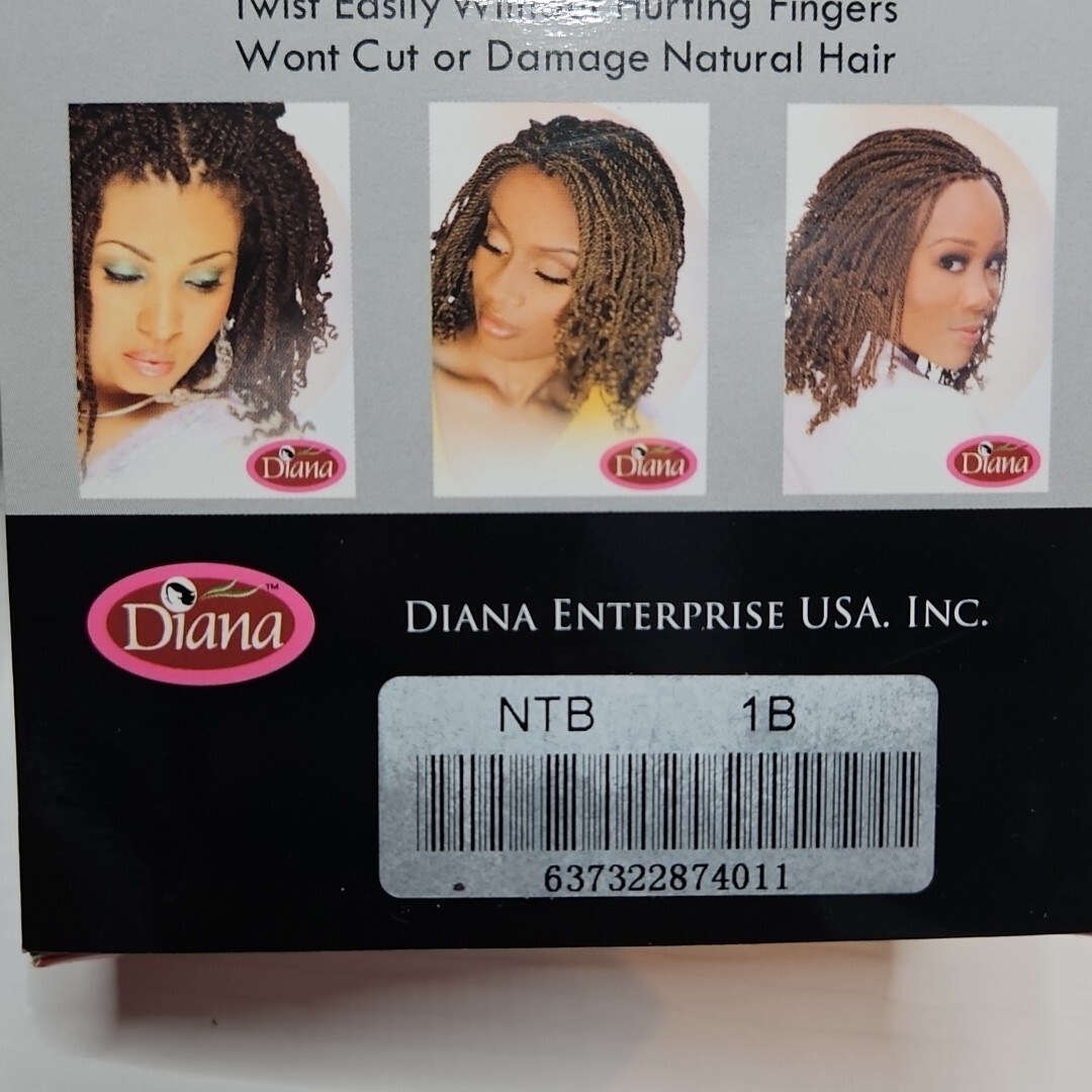 Original Natural Nubian Twist Braid 100% Kanekalon 2X BraidingHair Elastic Twist