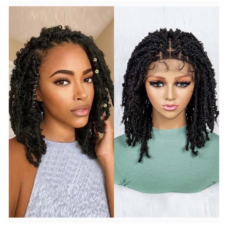 14” Short Twist Braided Wig #health #beauty #hats #clothes #makeup