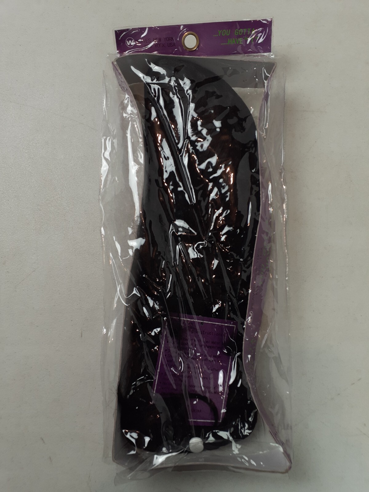 W Weaves New York Wig MARIA Long Black Hair 100% Japanese Fiber Synthetic NEW
