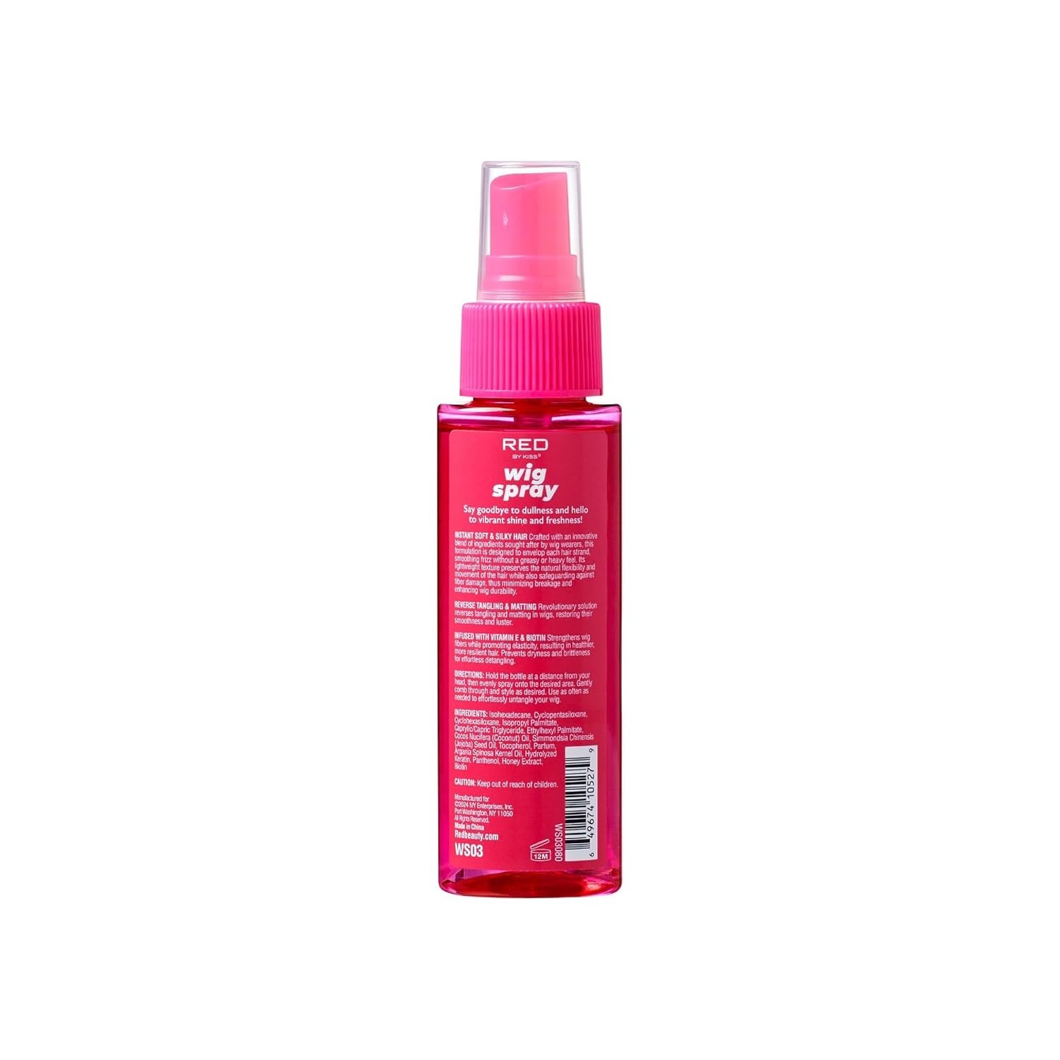 Wig Care Spray – 6-in-1 Formula for Radiance, Detangling & Protection