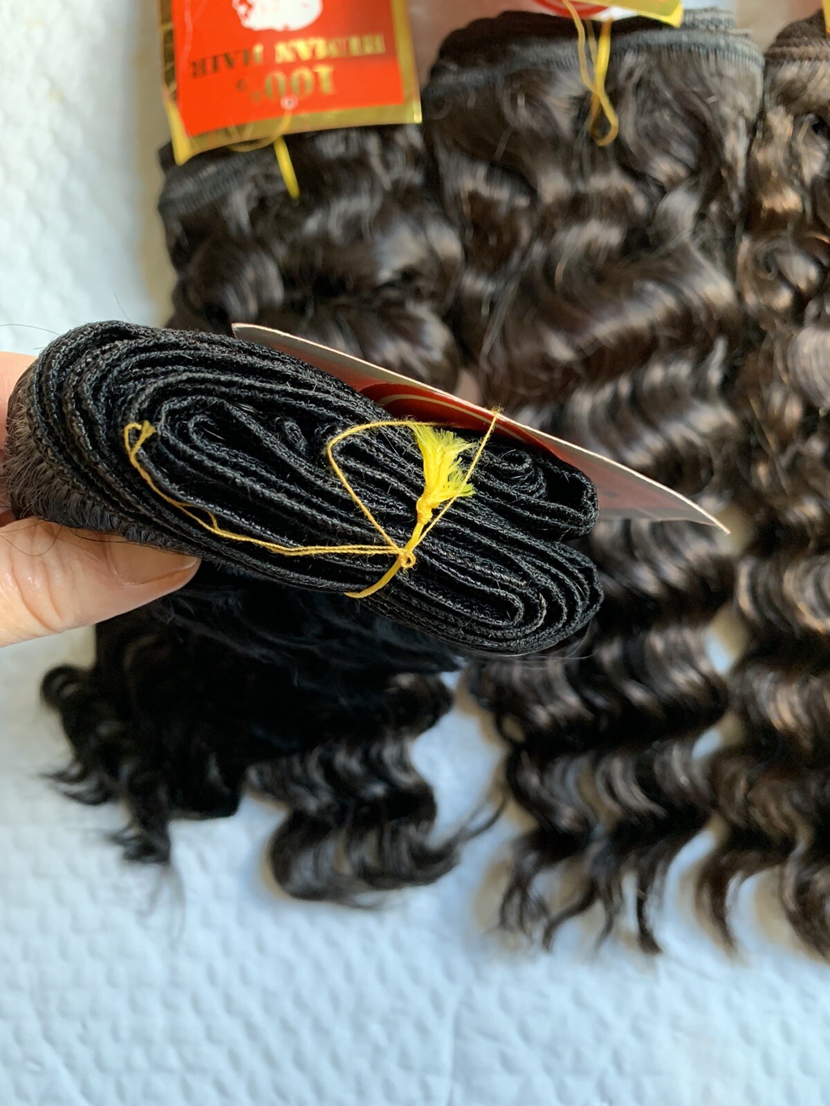 100% Human Hair for Weaving by Excel, Deep Wave Style, Feels soft and Lovely!