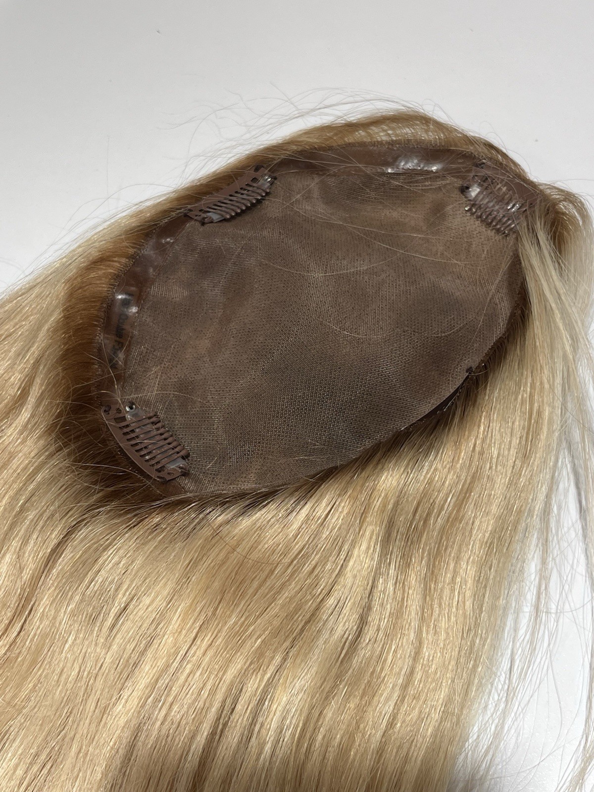 HaloCouture Fall Topper Rooted Color 1424 Medium Warm Blonde w/ Blonde Highlight