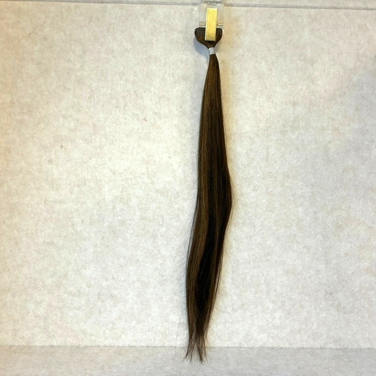 Glam Seamless 20″ Tape In Hair Extensions Brown Sugar Highlight 10 Pack New