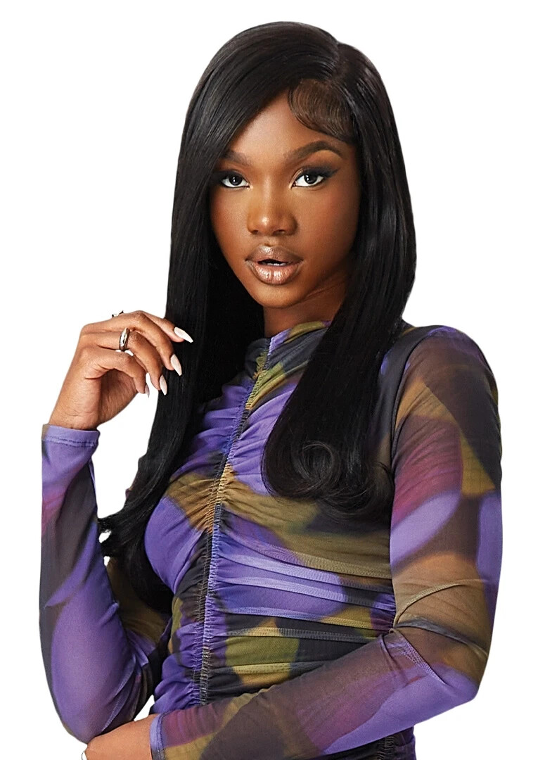 Outre Premium Purple Pack Yaki 100% Human Hair 8″