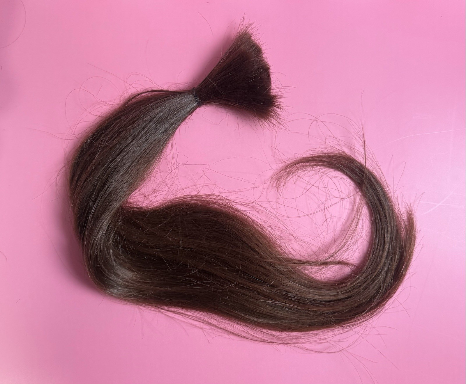 Human Hair Fresh Cut 100% Slavic Hair Medium Brown Hair