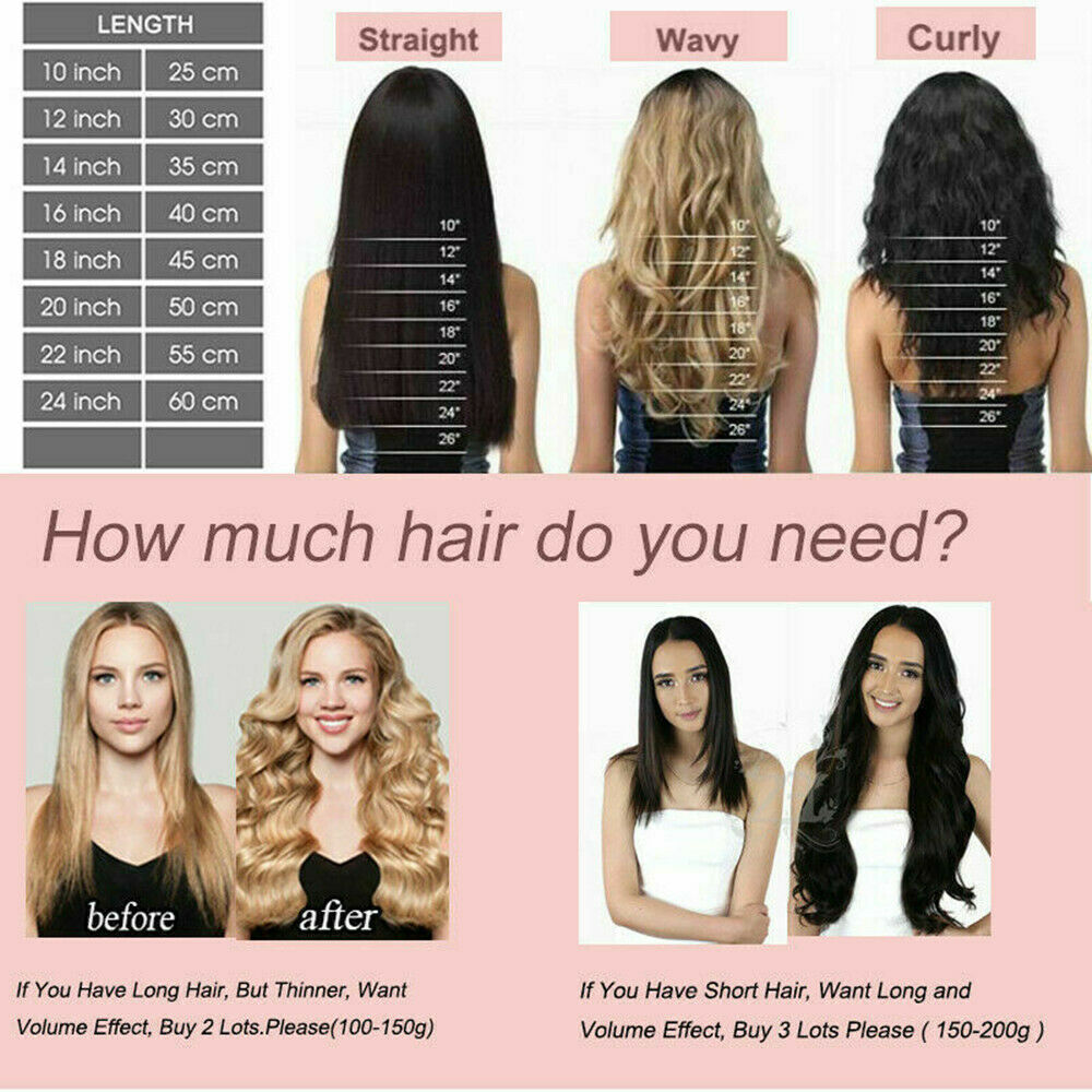 Micro Ring Loop Human Hair Extensions Micro Beads Link Remy Hair Colored 16-26in