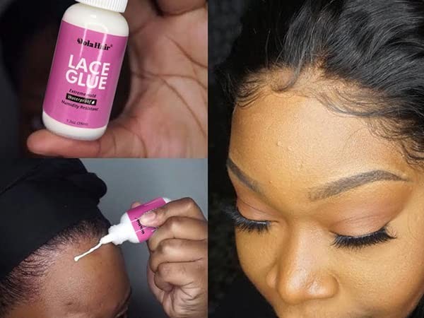Lace Glue Kit for Wig Installation – Complete Set with Tint Mousse & Melting Spr
