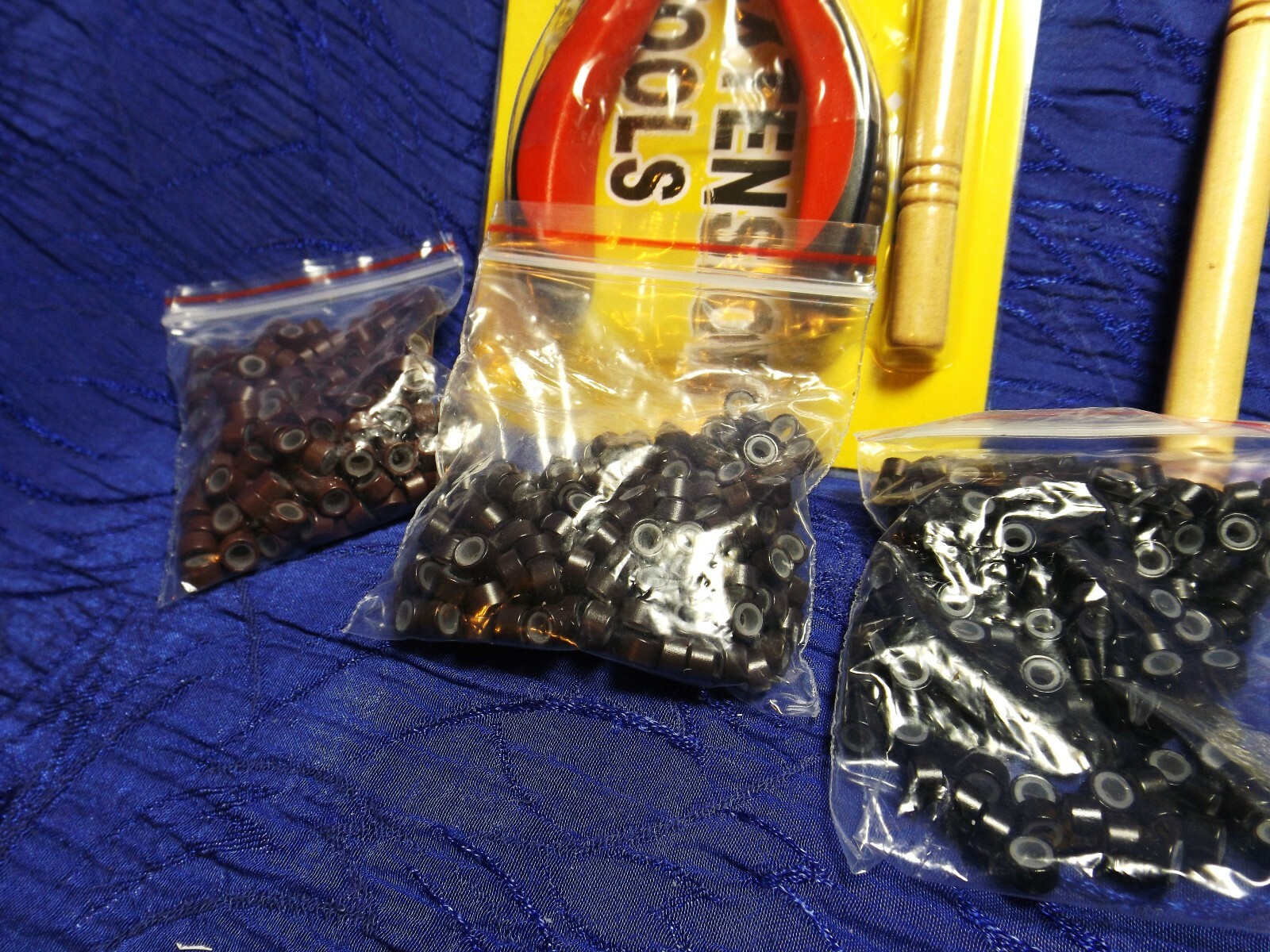 Hair Extension Tools Kit – Pliers – Pulling Hook – Bead Device Tool Kits