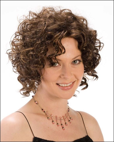 Classic Cap women Synthetic Curly Wavy Short Dark Gold Brown wig HengFeng MHL09