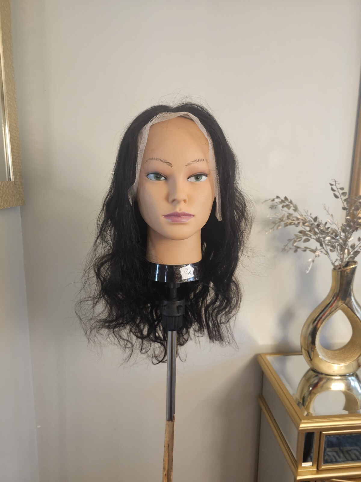 High Quality regular Top 20 to 22″ straight 100% Virgin Human Hair Lace Wig