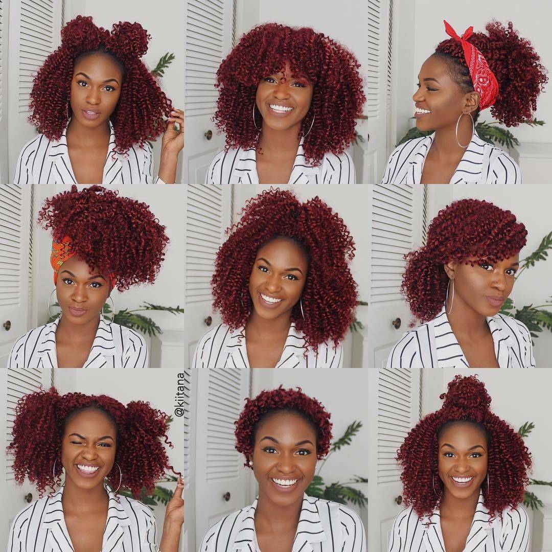 Real Thick Wave Twist Ombre Braid Water Curly Braiding Hair Extension Crochet US