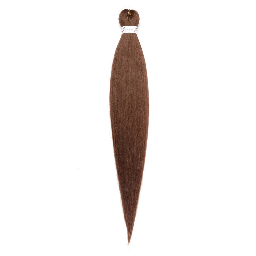 Hot Water Setting Pre-stretched Braids Hair Itch Free Ombre Synthetic Extensions