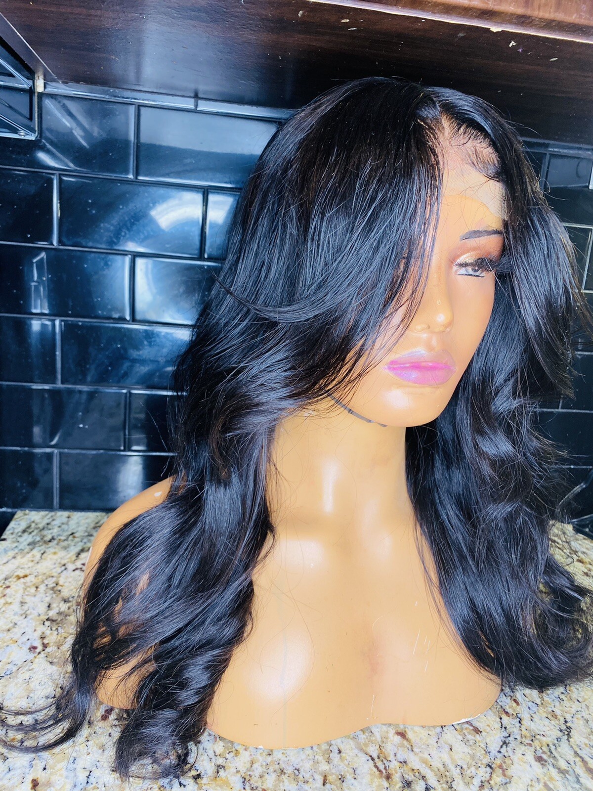 4×4 lace closure wig Glueless Pre-Plucked Fast Shipping