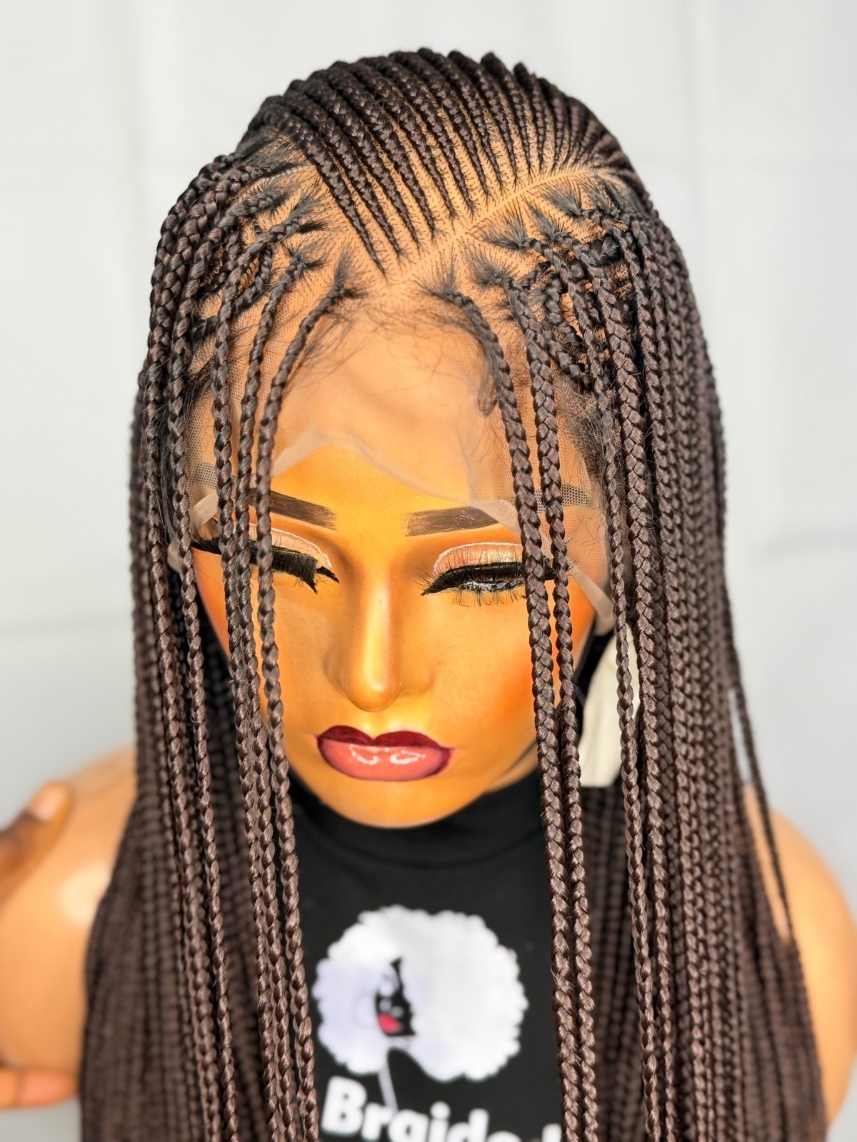 Flip Unit In Color 33 With Baby Hair And Adjustable Bands