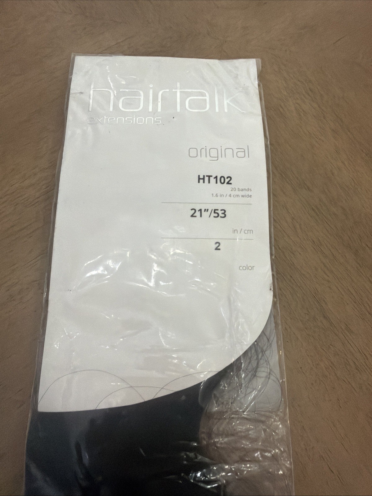 Hairtalk Extensions Original Tape-Ins Color 2- 21in 20bands