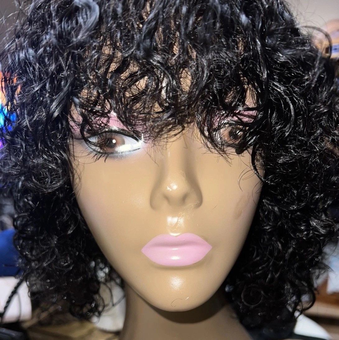 100% HUMAN HAIR BURMESE WIG CURLY |CUSTOM MADE THICK 200% DENSITY PRE LOVED❤️