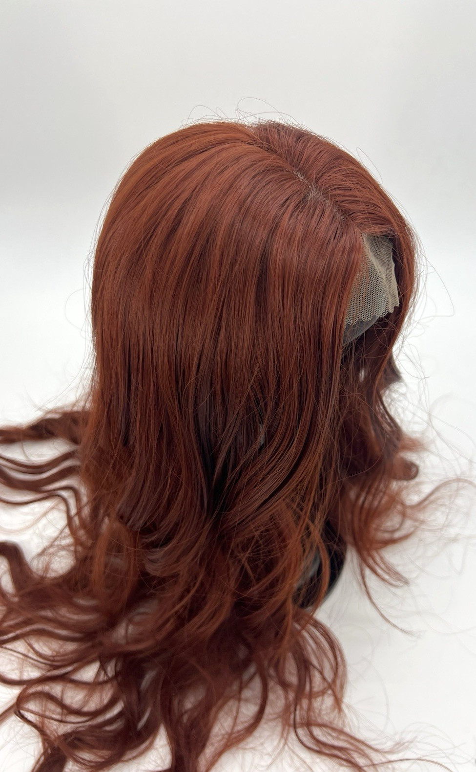 Auburn Long Curly Wavy 26in Premium Hair