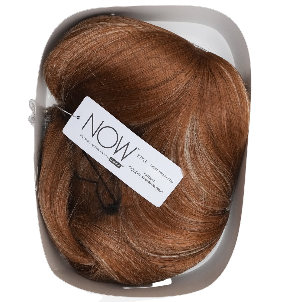 Light Touch Bob Auburn Blonde Wig by NOW LUXHAIR for Sheri Shepherd