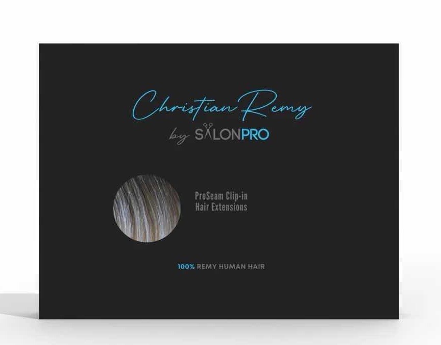 CHRISTIAN REMY TANYA 16” 140G PRO-SEAM CLIP HAIR EXTENSIONS MILKYWAY BALAYAGE”