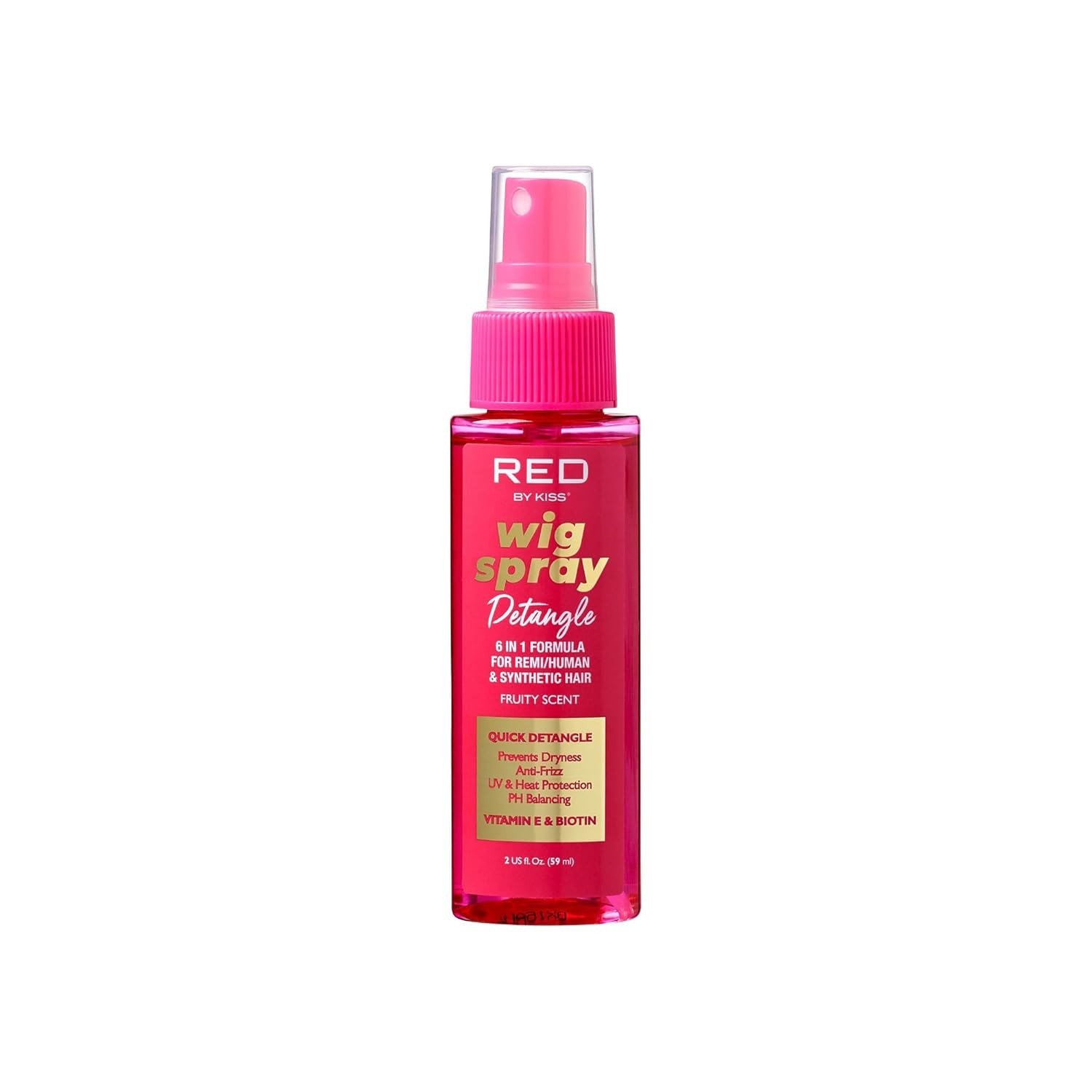 Wig Care Spray – 6-in-1 Formula for Radiance, Detangling & Protection