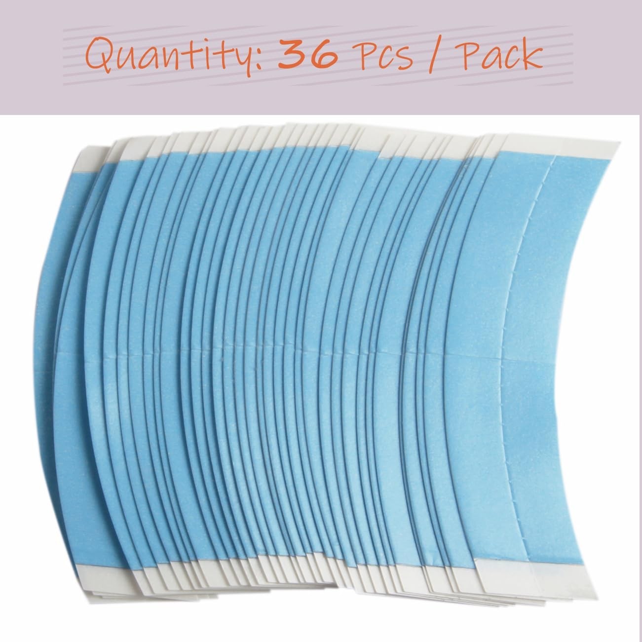36 Pcs Lace Front Tape for Wigs, Waterproof Double Sided Strong Adhesive Wig …