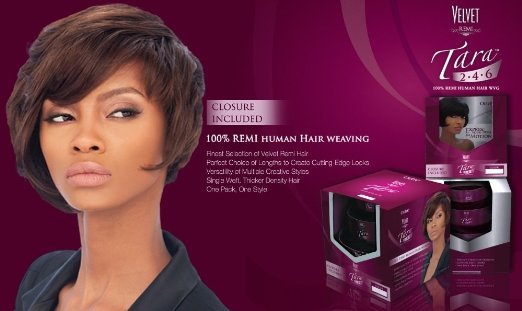OUTRE VELVET REMI TARA 2-4-6 100% REMI HUMAN HAIR WEAVE EXTENSION