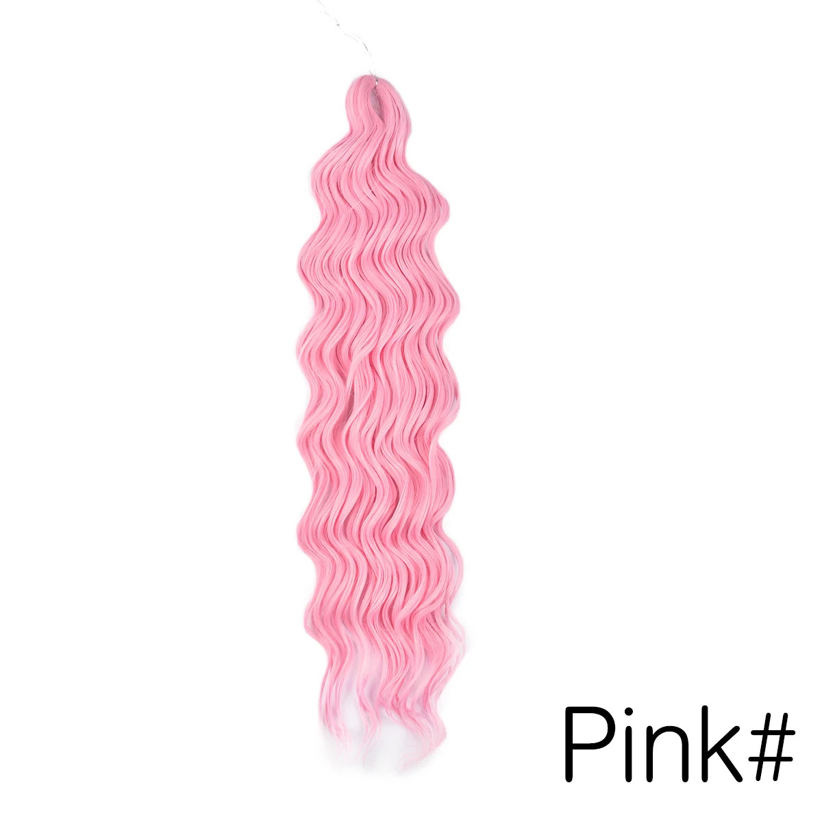24 Inch Ombre Synthetic Anna Curl Water Wave Twist Crochet Hair Afro Loose Deep
