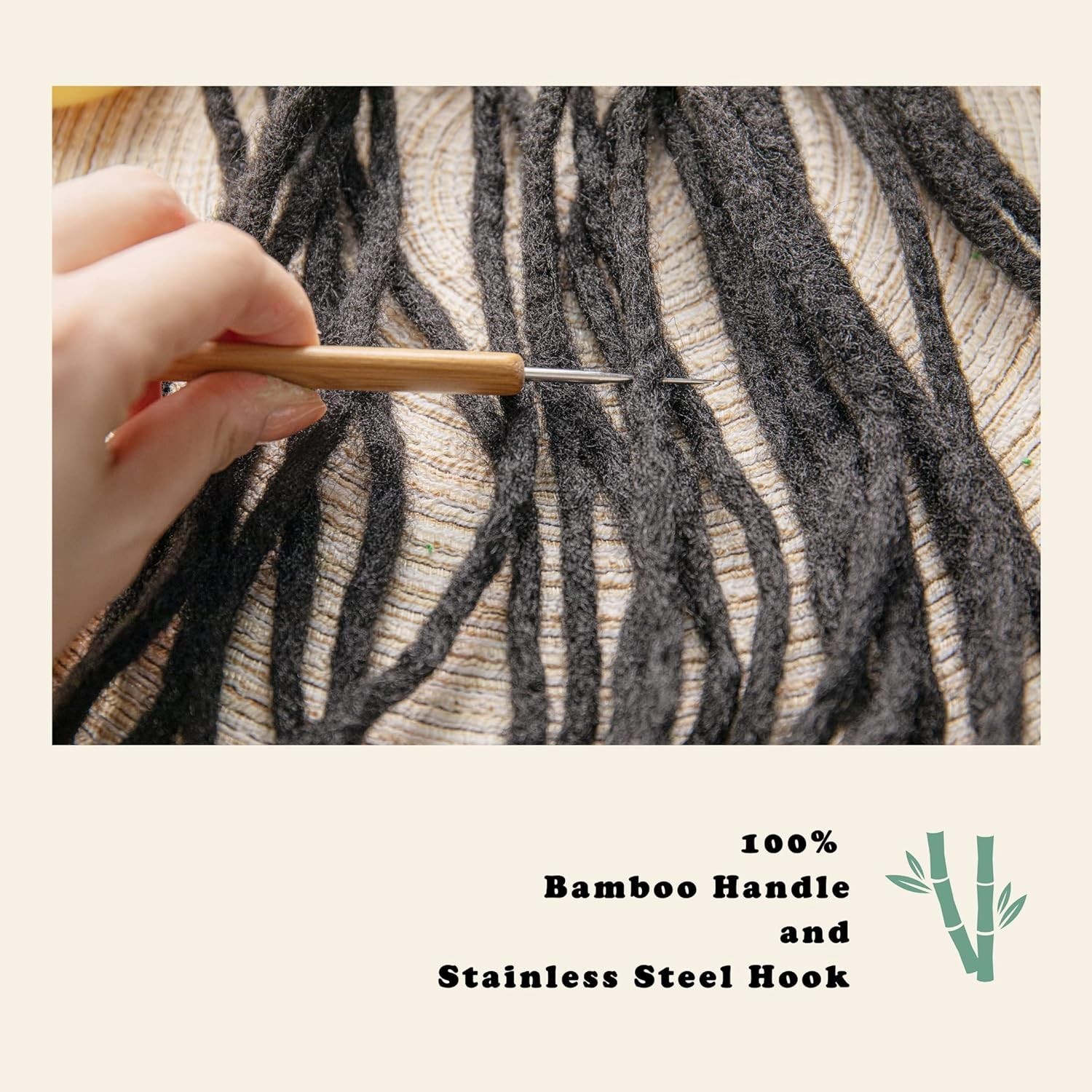 Dreadlock Crochet Hook for Hair Locs Crochet Needle Dreadlocks loc Crochet