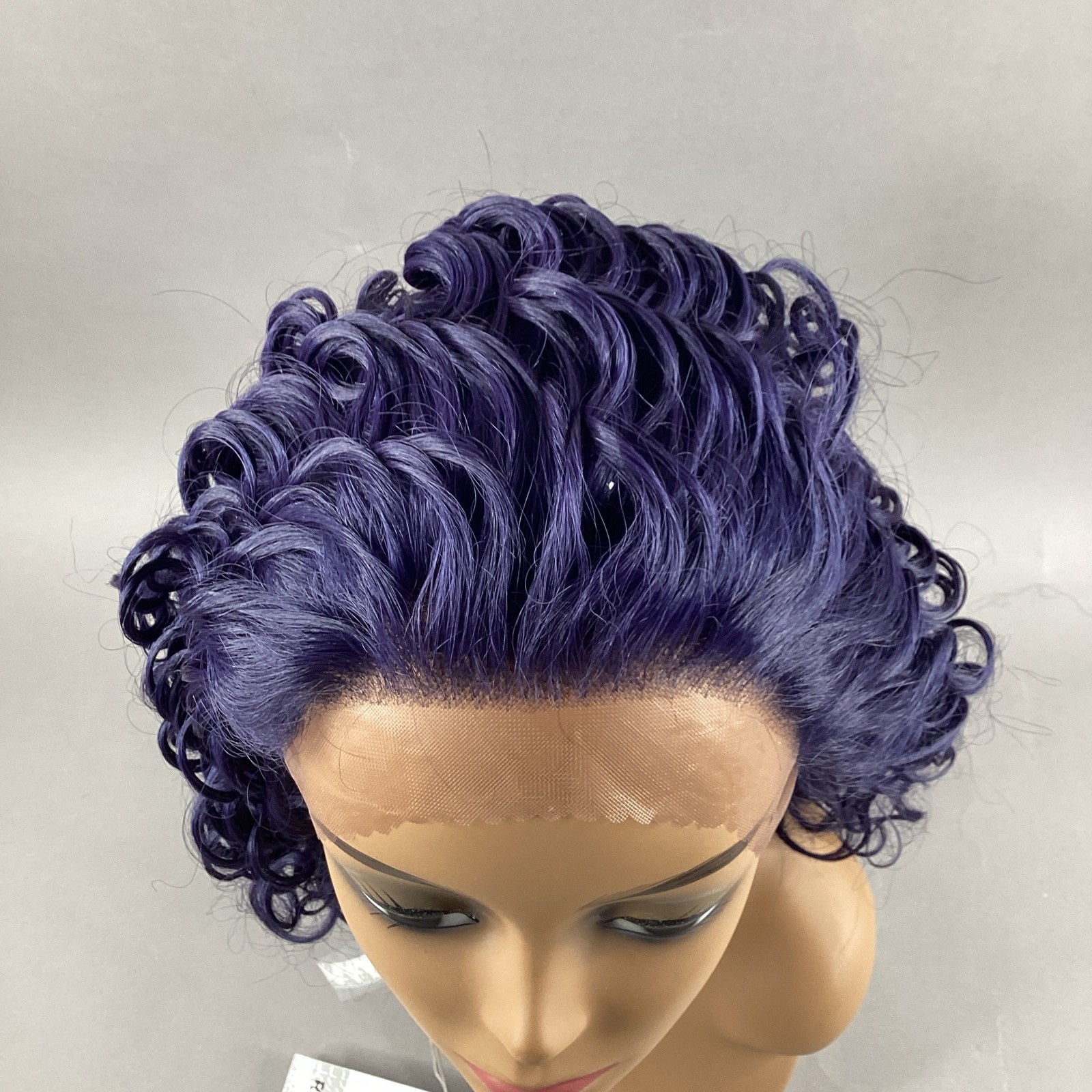 R&B RL-WE #BV Blue Violet Premium Synthetic Blend Wig Adjustable