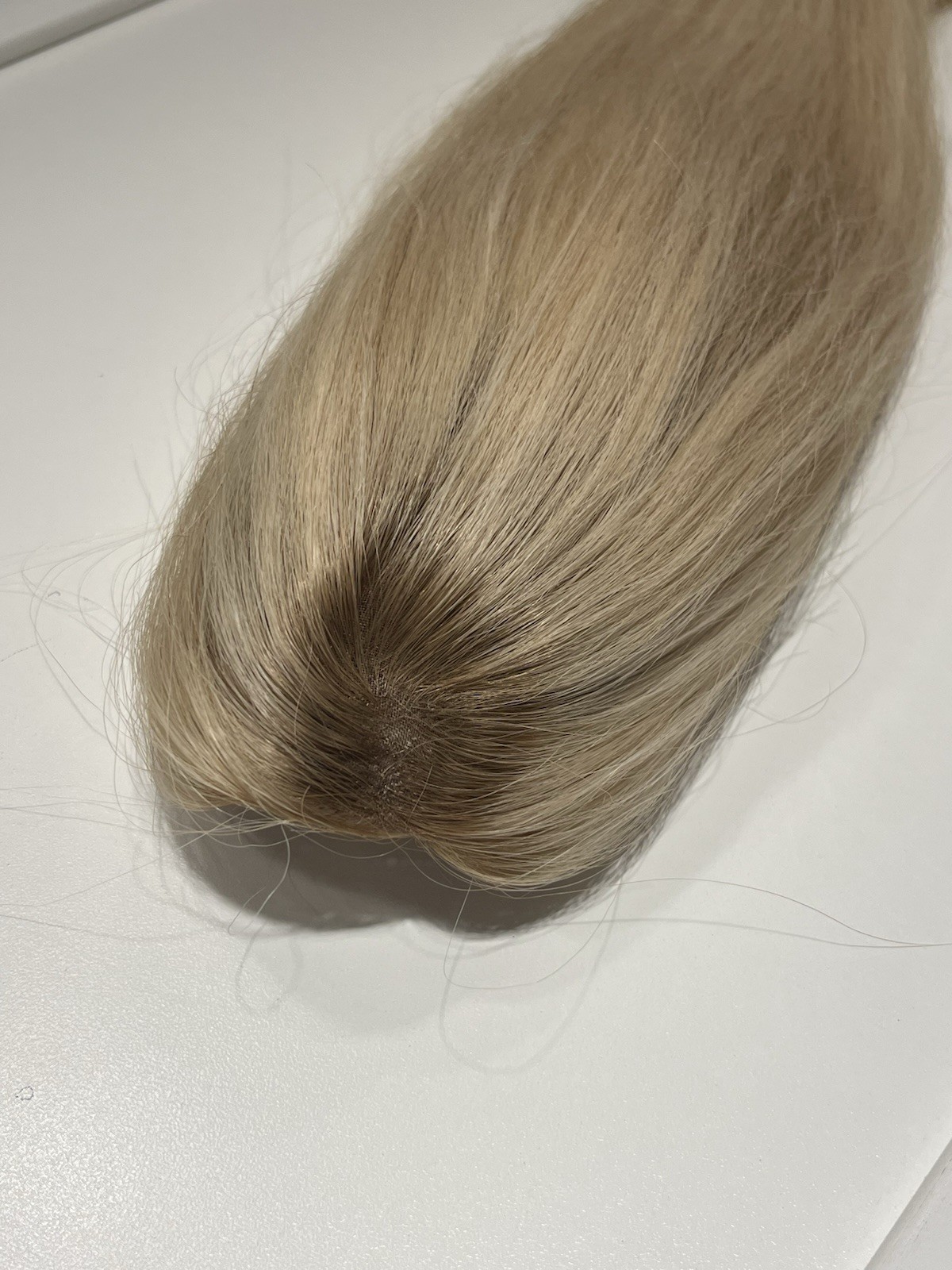 HaloCouture Fall Topper Rooted Color 1424 Medium Warm Blonde w/ Blonde Highlight