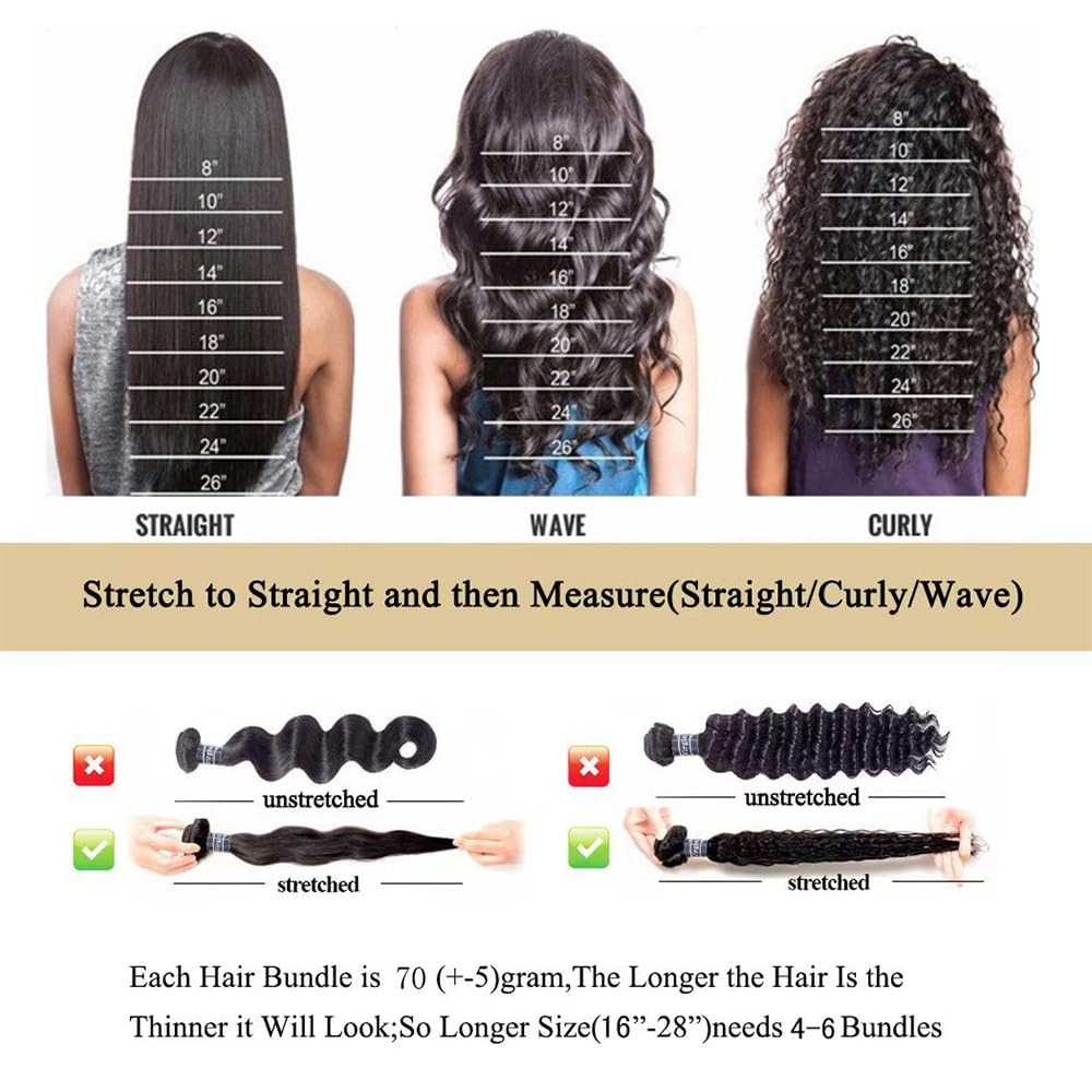 Rebasar Deep Wave Human Hair Bundles 8 10 12 Inch Curly Bundles Human Hair