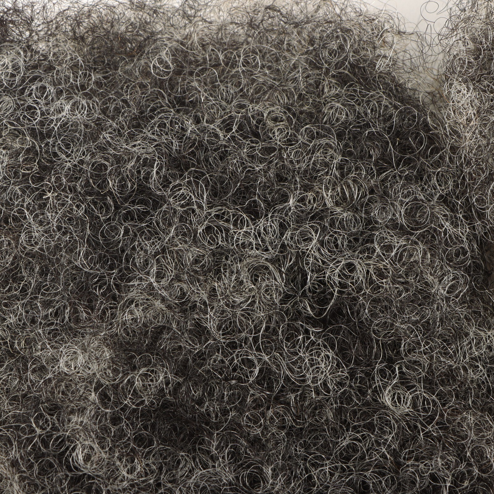 100% Human Hair Kinky Curly Afro Bulk For Dreadlock Extensions – Salt and Pepper