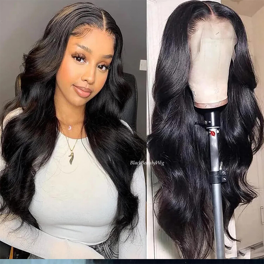 Body Wave 5×5 Silk Base Full Lace Human Hair Wig Pre Plucked Silk Top Lace Wigs