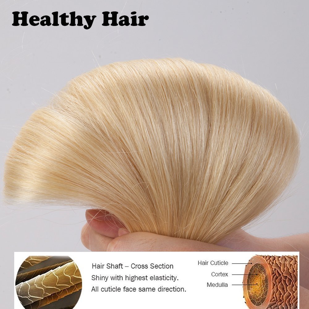 120G Real Remy Clip in Human Hair Extensions One Piece 3/4 Full Head Invisible