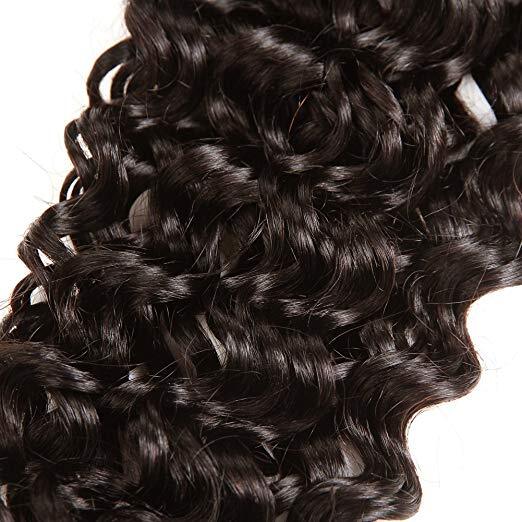 Jerry Curl #2 Dark Brown Sew In Ali Bundle 100 Human Hair Extension one bundle