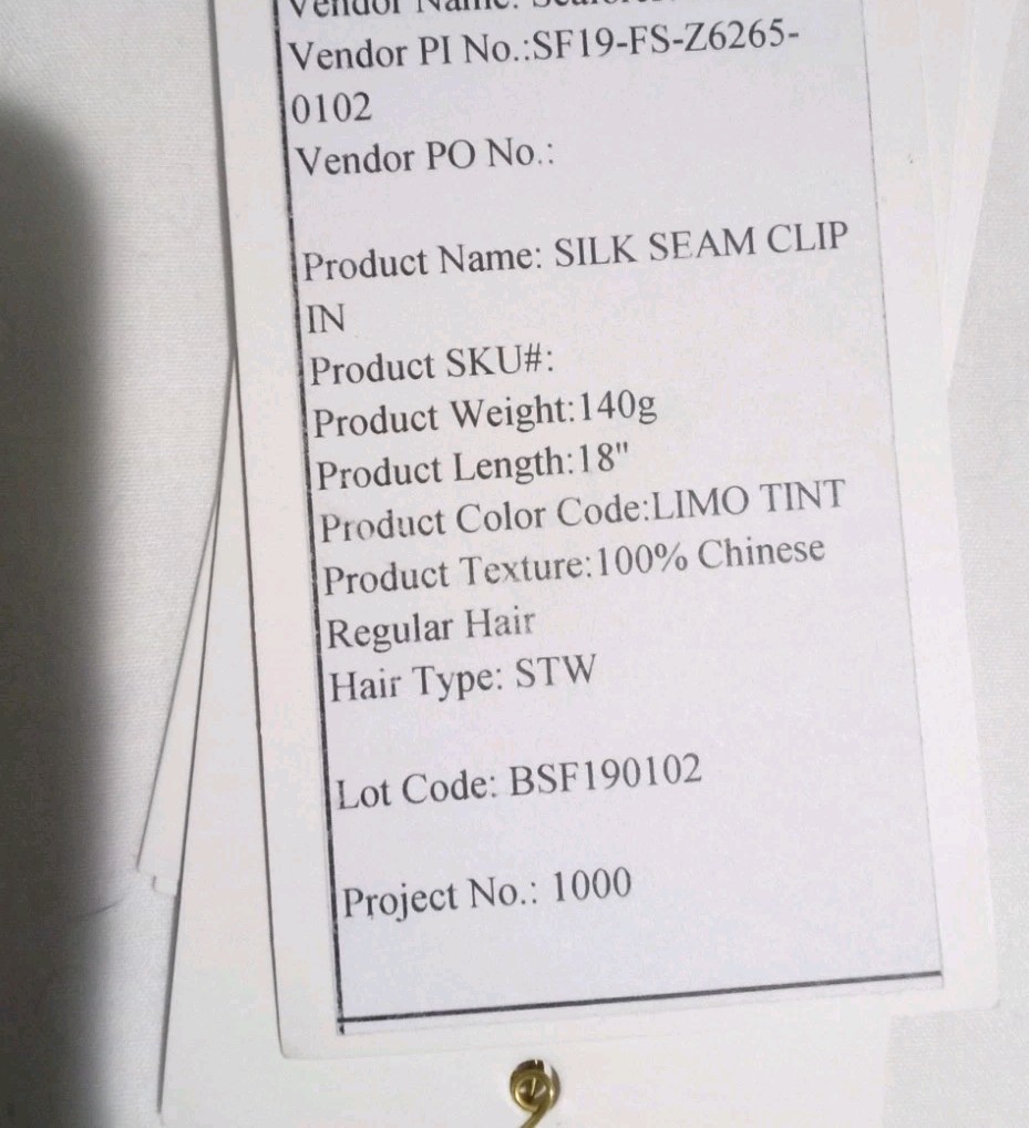 Bellame Silk Seam 140g 18″ Zach Mesquit Limo Tint Hair Extensions