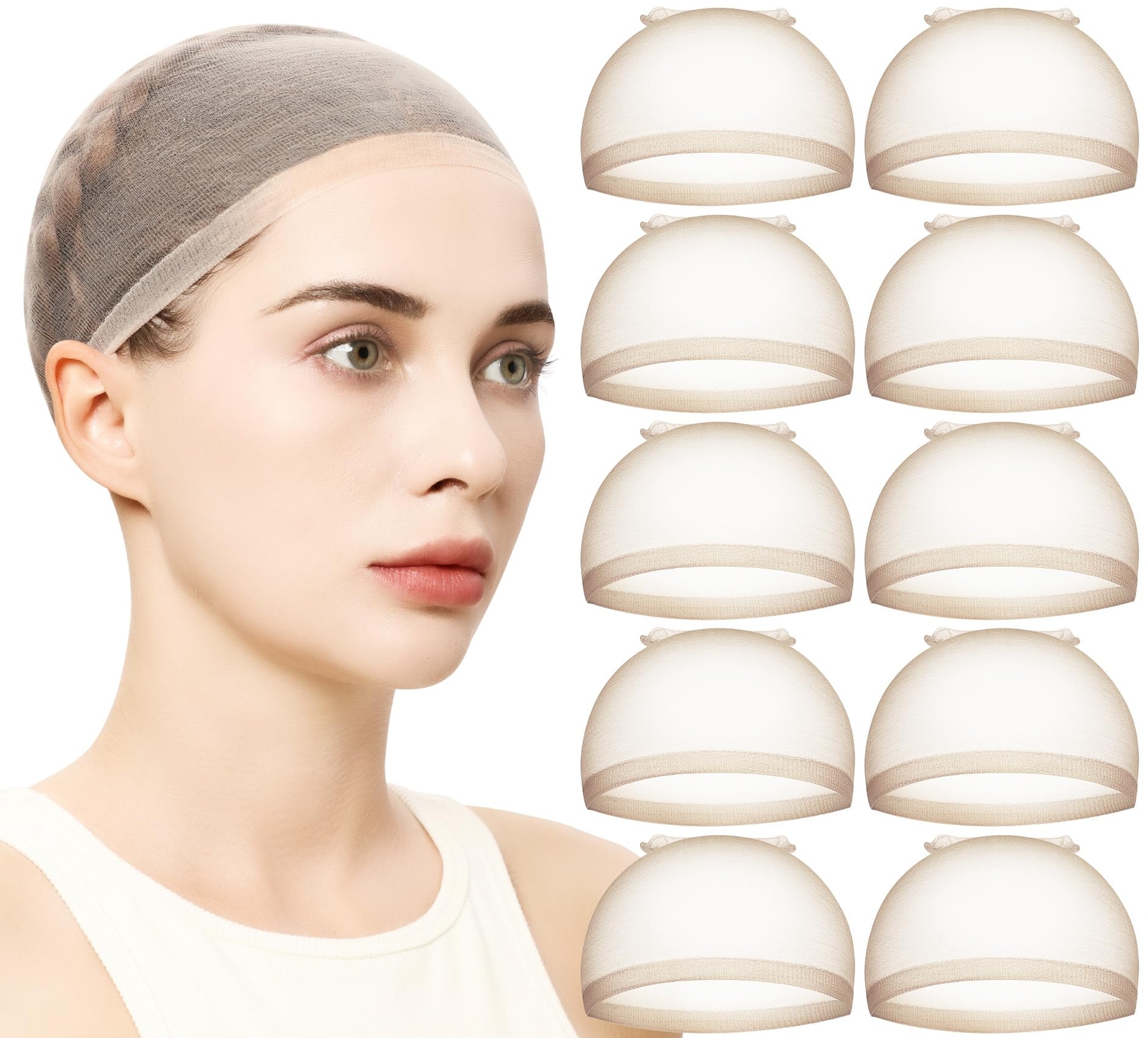 20PCS Wig Caps Stretchy Thin and Transparent Wig Cap Breathable Wig Cap for L…