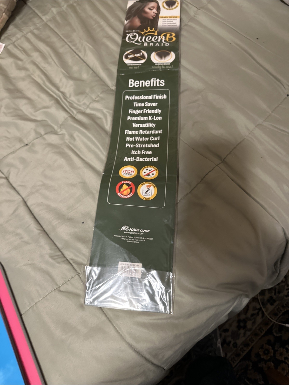 QUEEN B 50″ BRAIDING HAIR 100% Synthetics Hair Extension for Women
