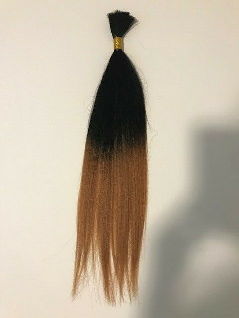 **6 BUNDLES DEAL** 100% HUMAN HAIR/YAKI BULK/STRAIGHT/16″~22″/BRAIDING/
