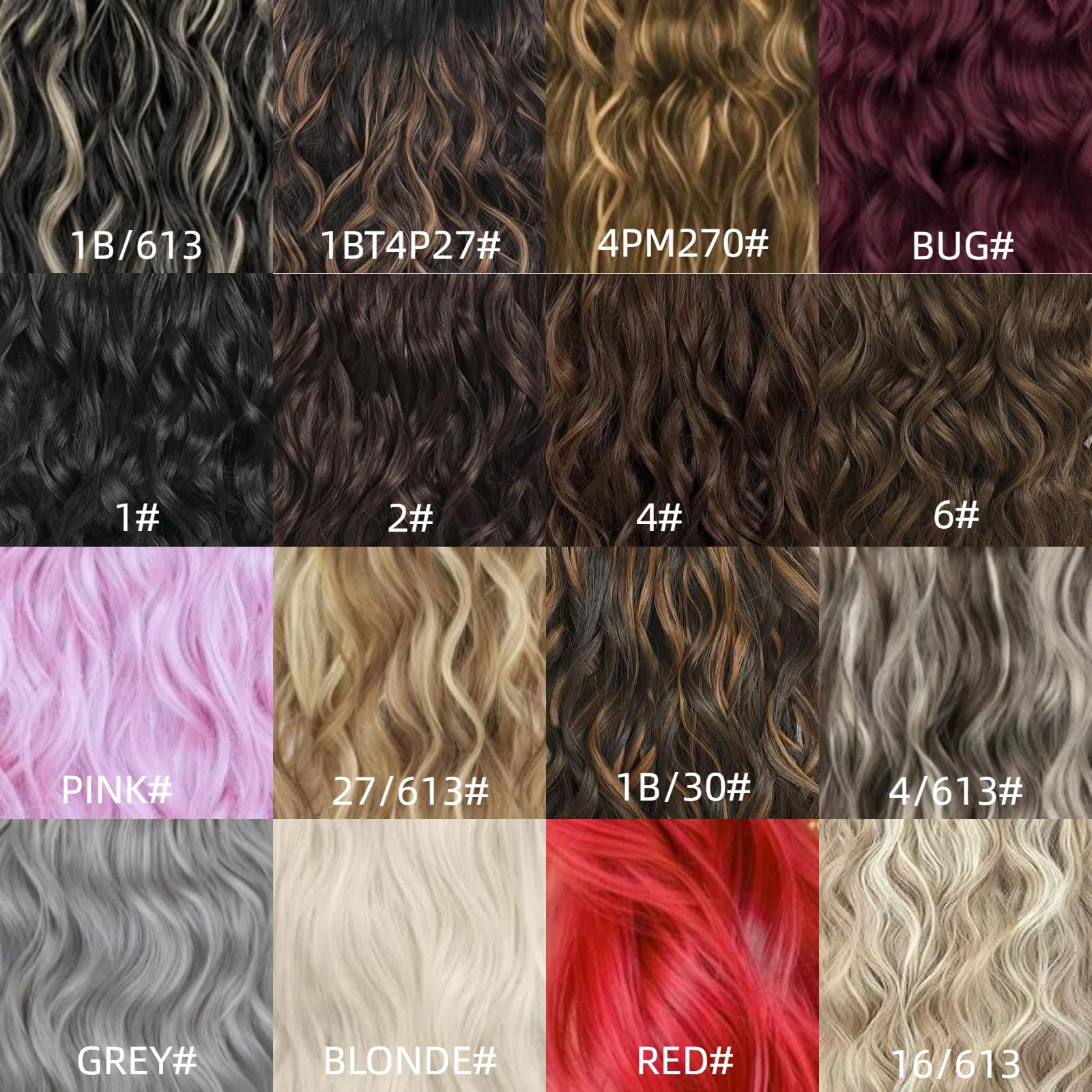 Dark Brown Clip in Hair Extensions 20 Inch Long Straight 4PCS Synthetic
