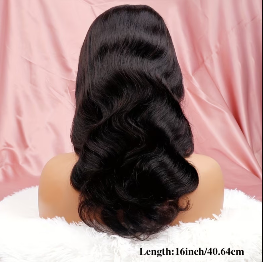 WOMEN’S 20″ INCH 4×4 BLACK BRAZILIAN HUMAN HAIR