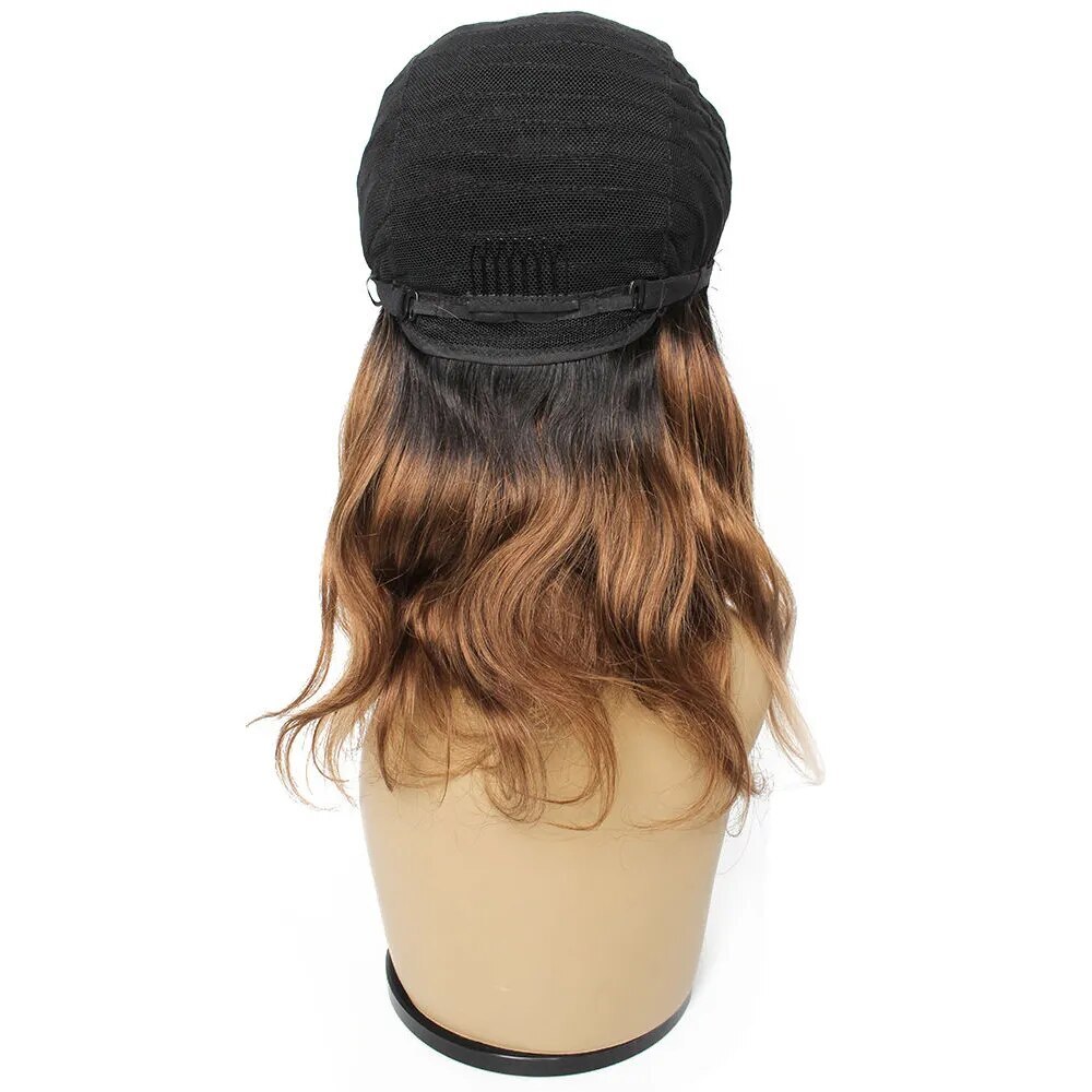 1B 30 Body Wave Wig Human Hair Wigs 4×4 Lace Closure Wig 4*1 T Middle Part Women