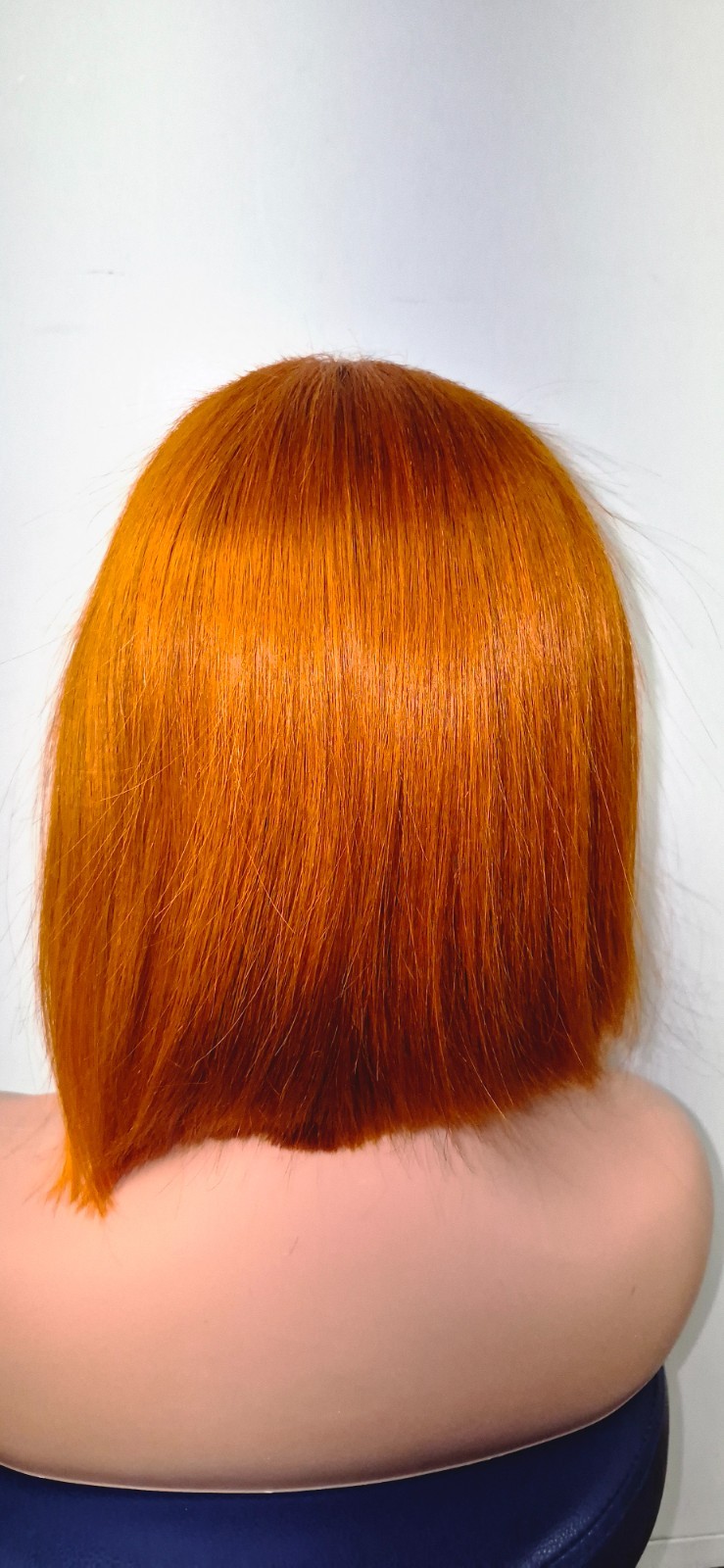 13*4 Straight Orange 10 in Wig