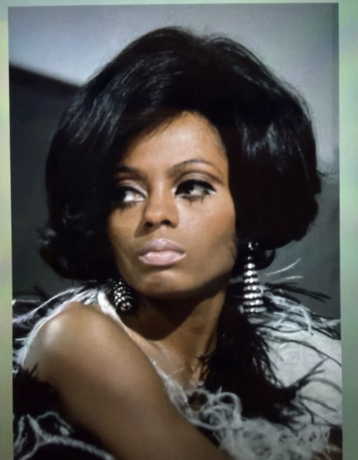 VTG 1960/70s 100% Kanekalon Wig Bouffant Bob Black W/ Original Box