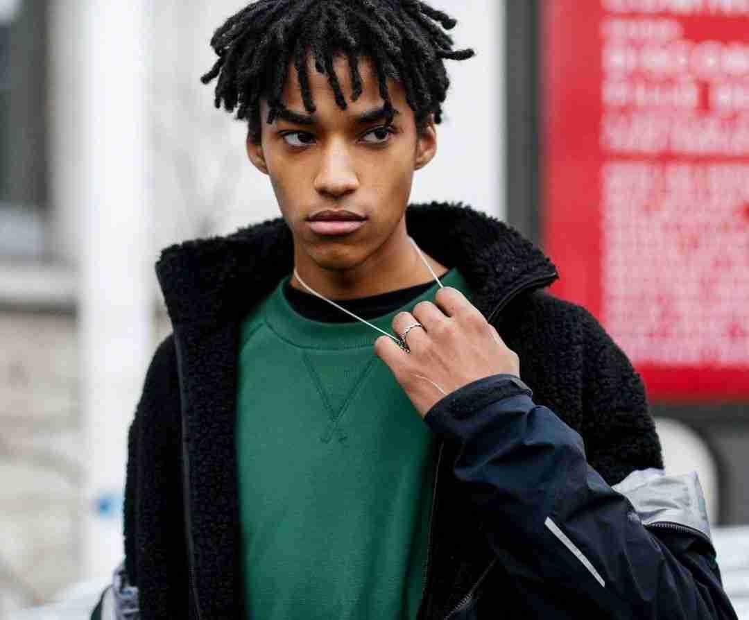 Short Afro Curly Dreadlock Toupee for Men Synethetic Black African American Wigs